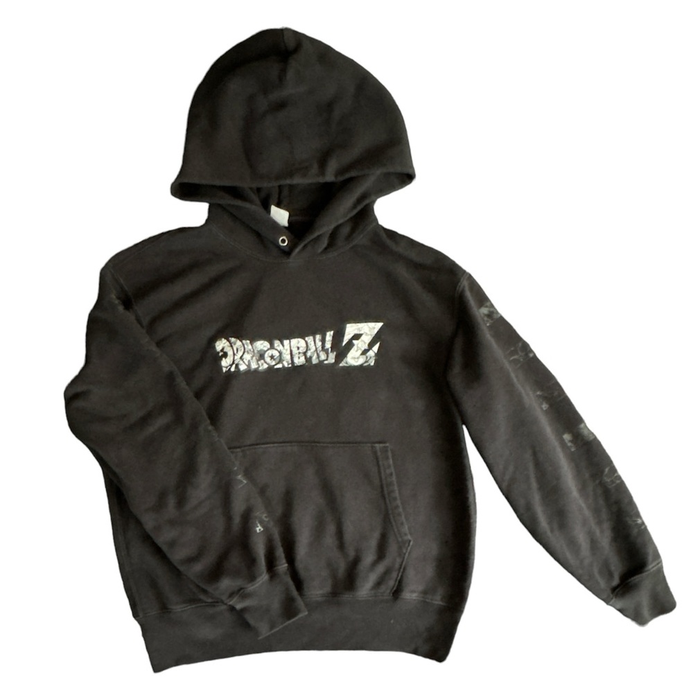 Uniqlo Dragonballz black sweatshirt hoodie XS